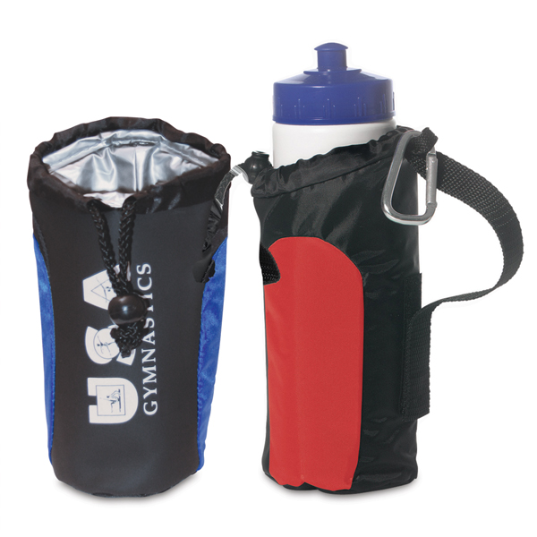 Insulated Adjustable Bottle Carrier Promotional Insulated Adjustable